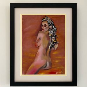 Nude Acrylic Painting